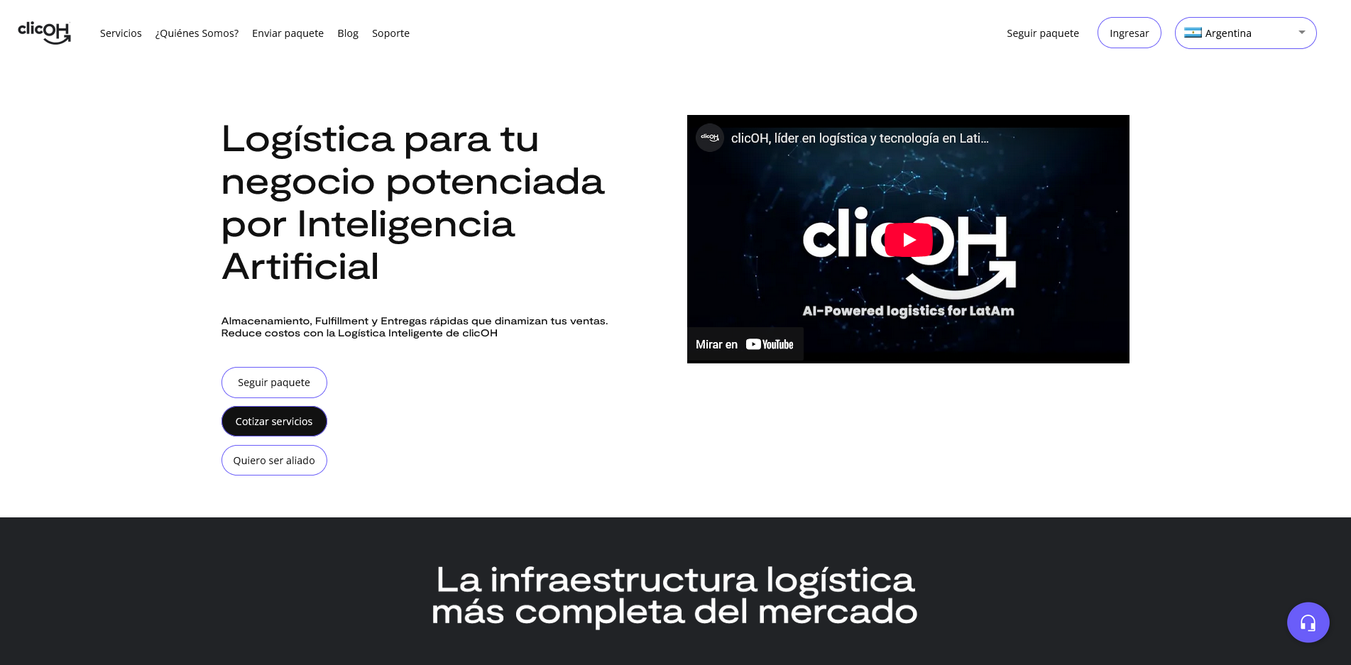 clicOH - Logística de E-commerce